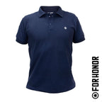 CAMISA POLO MARINHO COM VELCRO ID