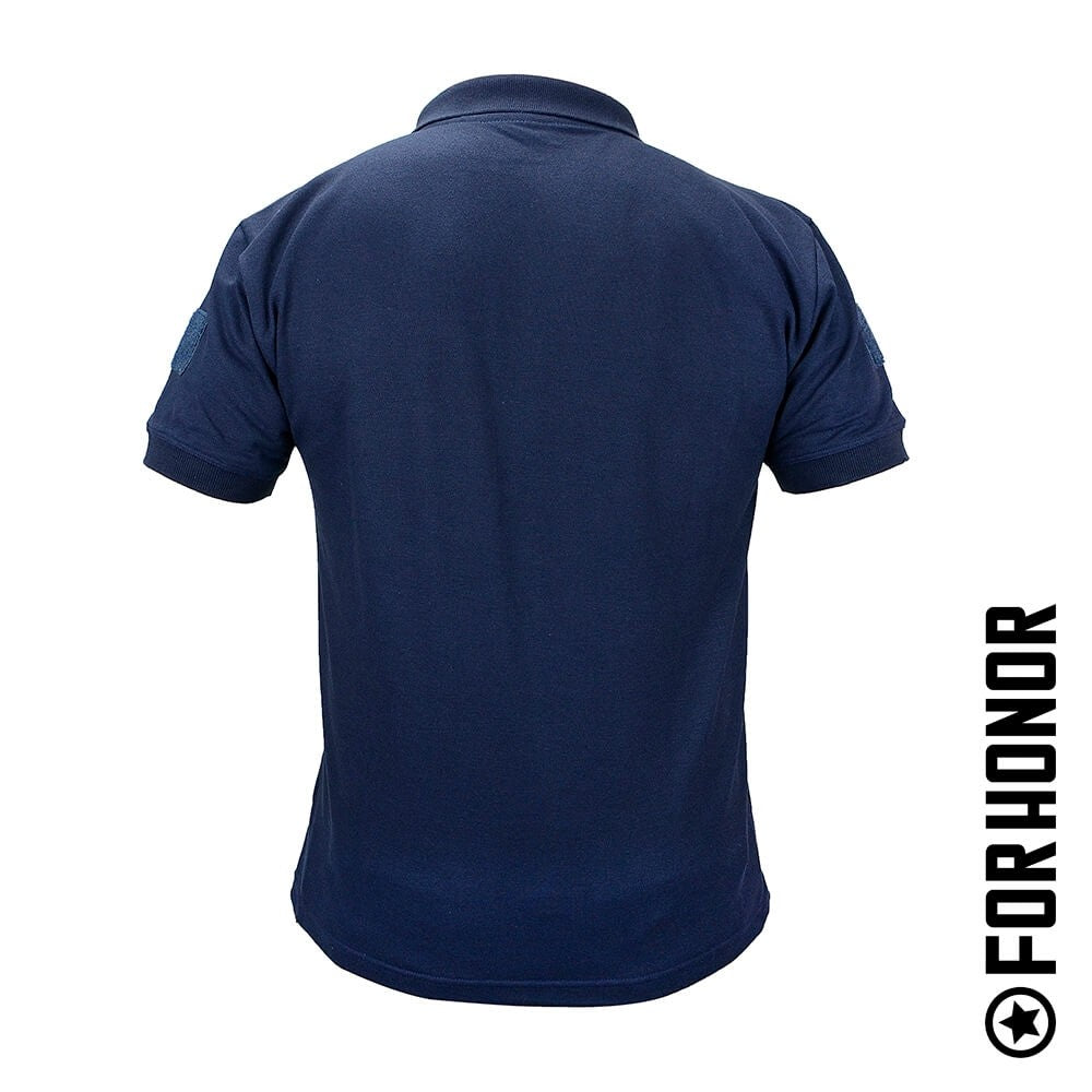 CAMISA POLO MARINHO COM VELCRO ID