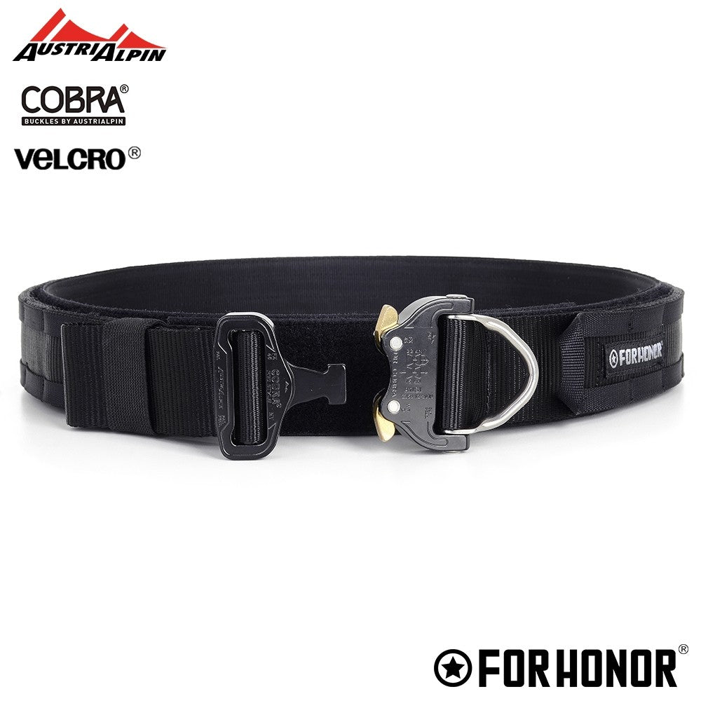 CINTO DOUBLE BELT | BLACK