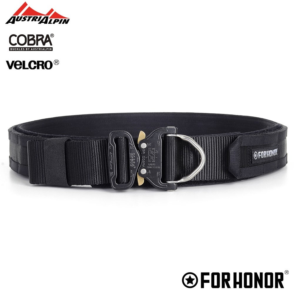 CINTO DOUBLE BELT | BLACK