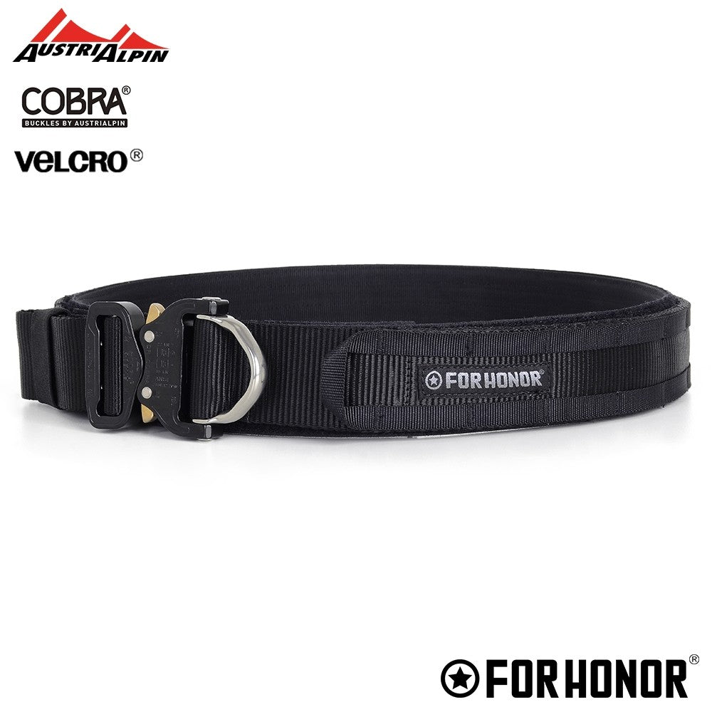 CINTO DOUBLE BELT | BLACK