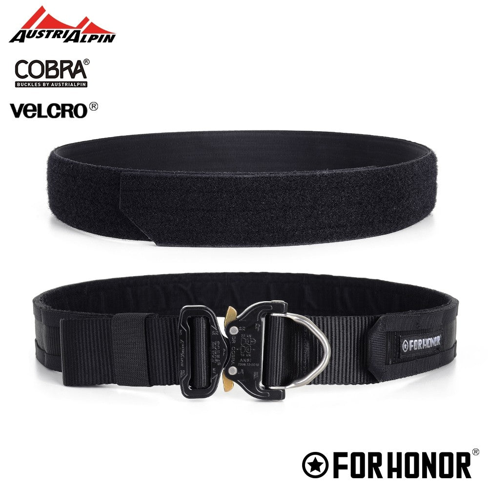 CINTO DOUBLE BELT | BLACK