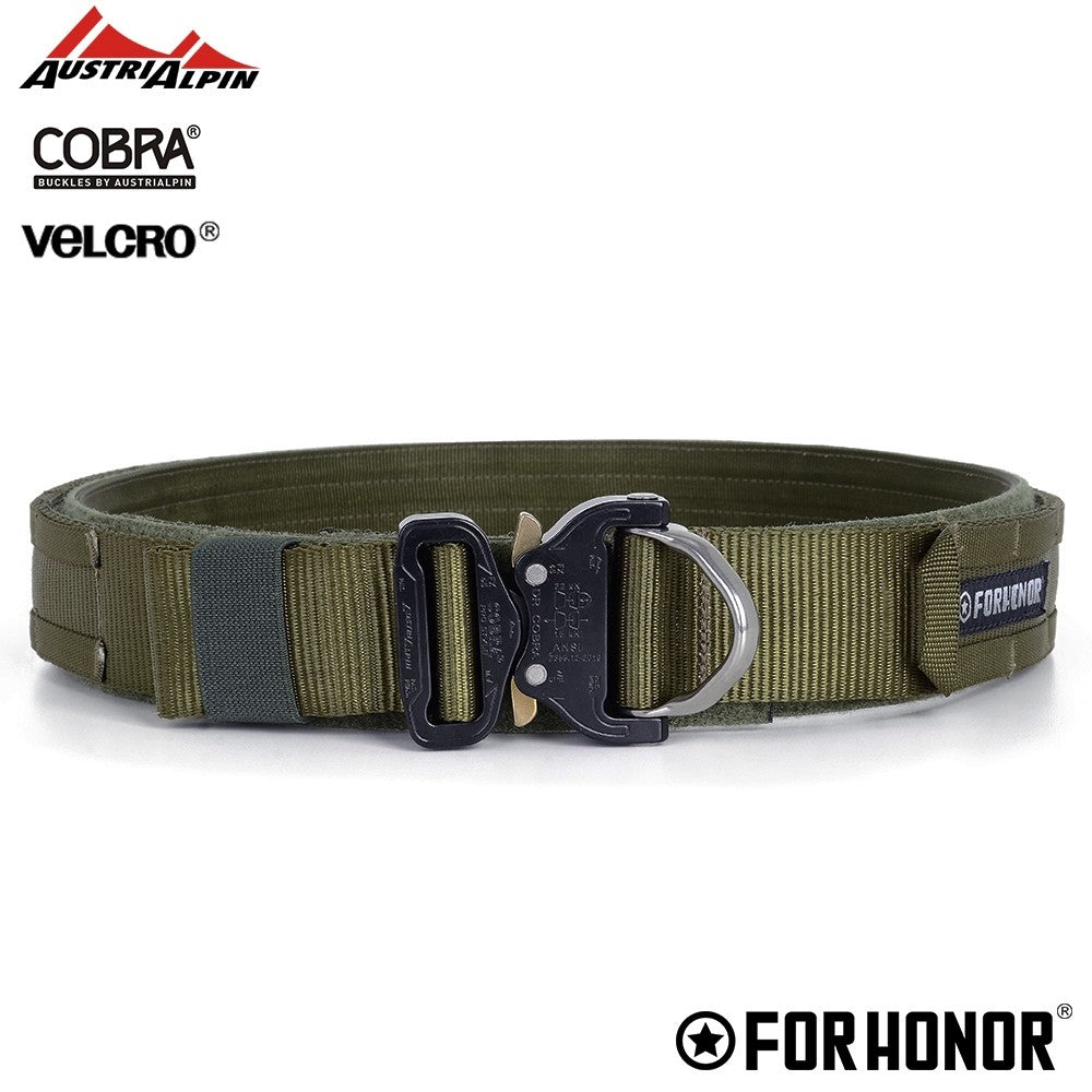 CINTO DOUBLE BELT | OLIVE DRAB