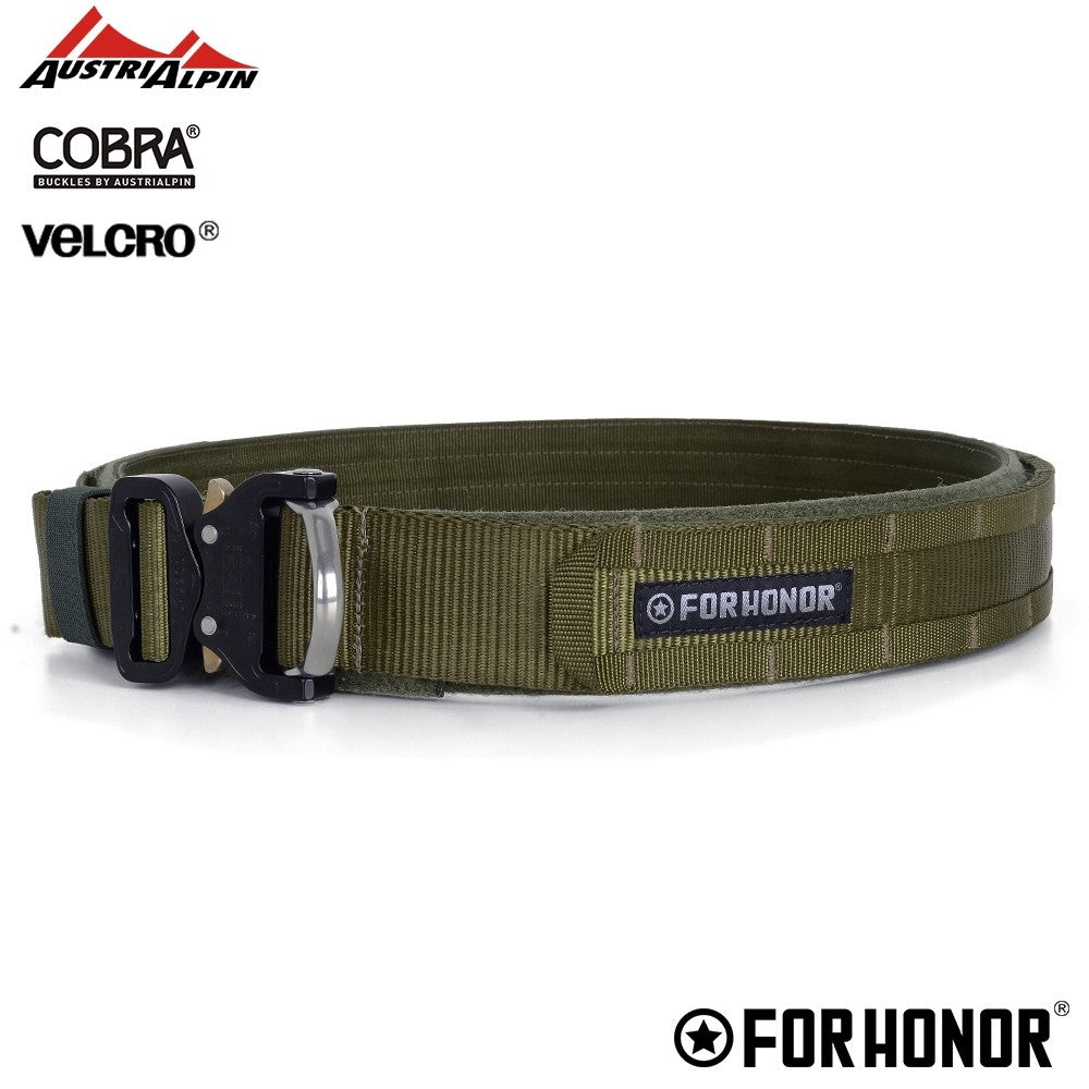CINTO DOUBLE BELT | OLIVE DRAB