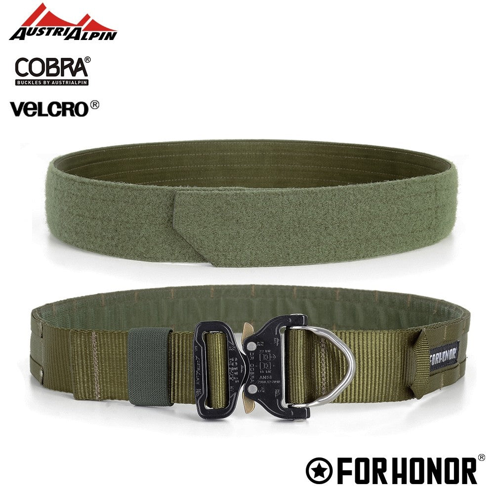 CINTO DOUBLE BELT | OLIVE DRAB