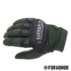 LUVA TÁTICA CARBON FIBER - OLIVE GREEN