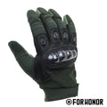 LUVA TÁTICA CARBON FIBER - OLIVE GREEN