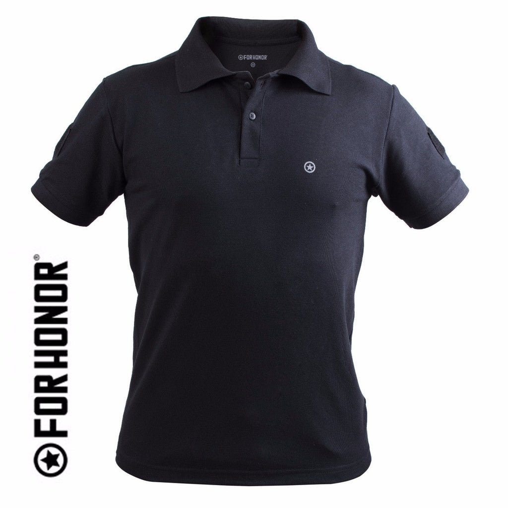 CAMISA POLO BLACK COM VELCRO ID