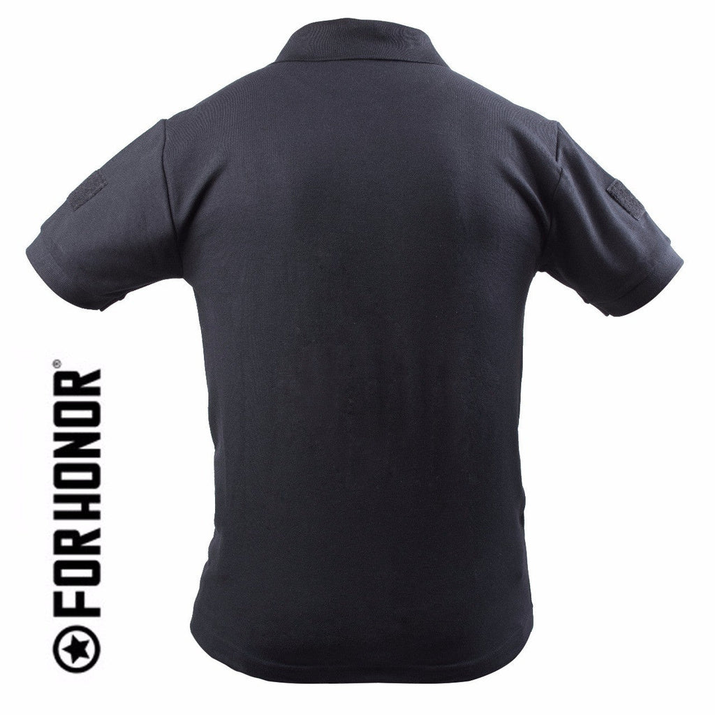 CAMISA POLO BLACK COM VELCRO ID