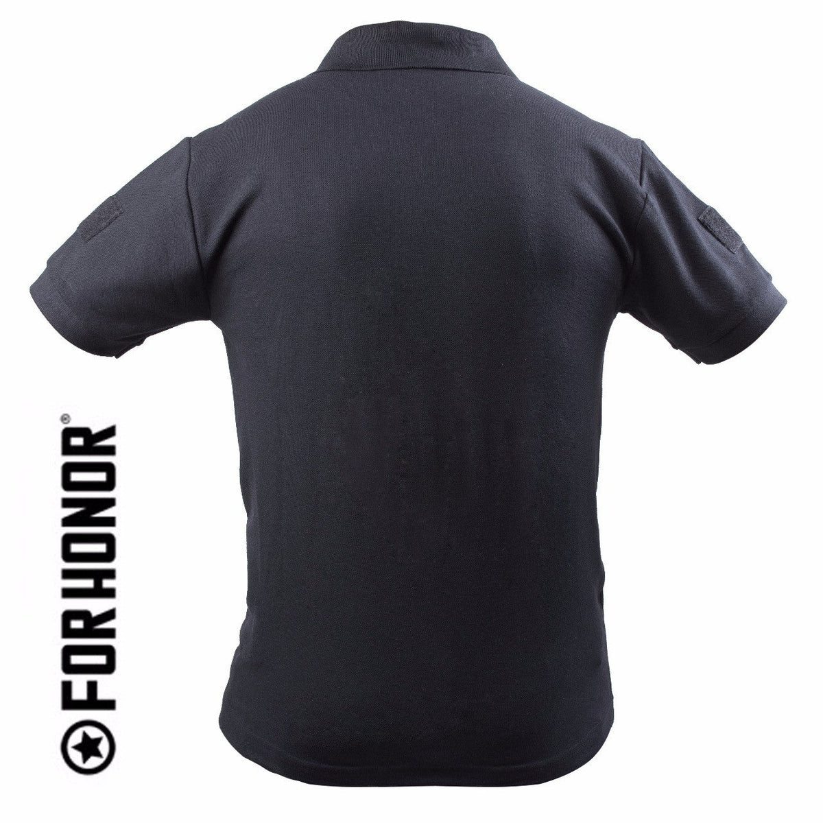 CAMISA POLO BLACK COM VELCRO ID