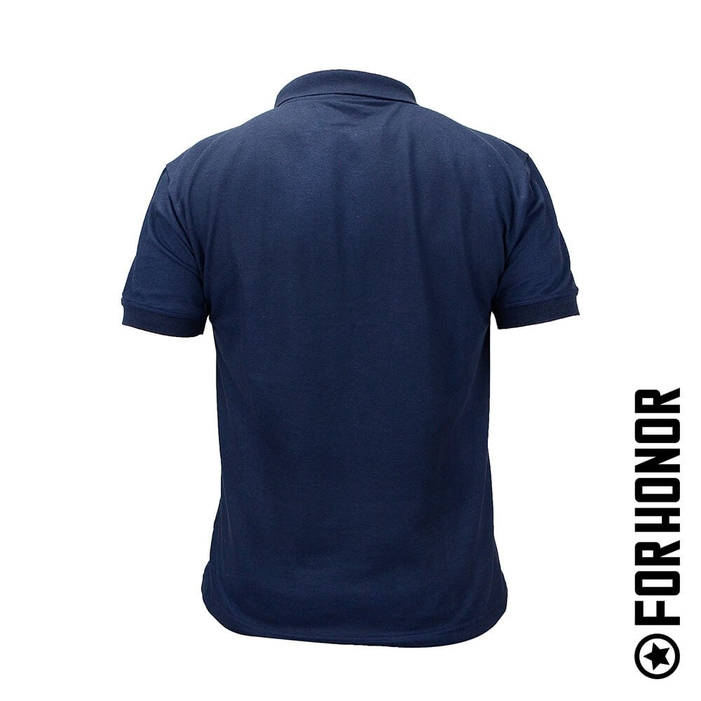 CAMISA POLO MARINHO LISA