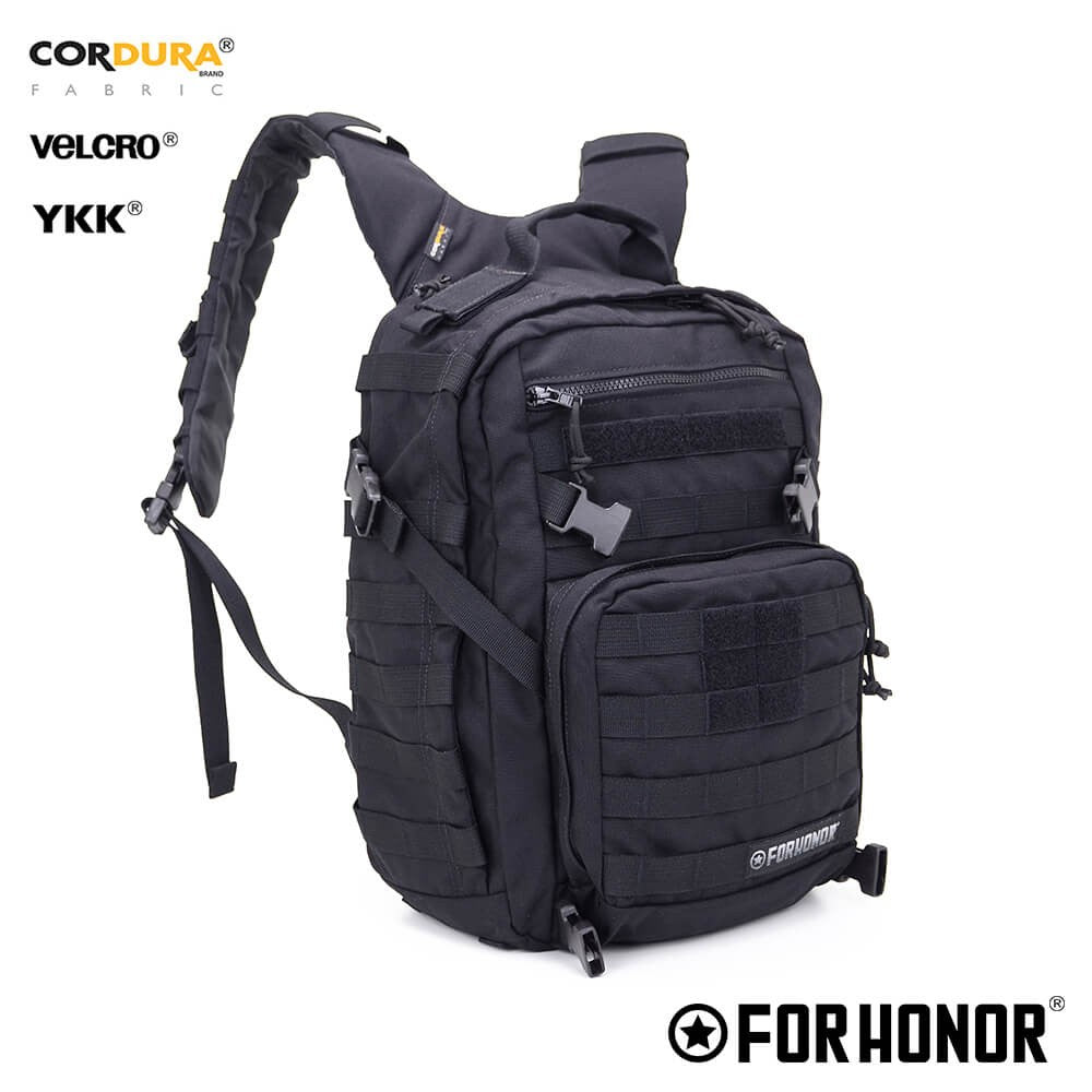 Mochila Modular Porta-Capacete Cordura 1000 – BLACK