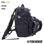 Mochila Modular Porta-Capacete Cordura 1000 – BLACK