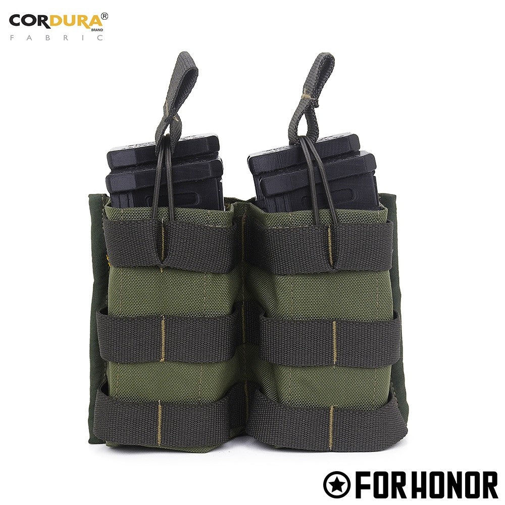 PORTA CARREGADOR FUZIL DUPLO - OLIVE GREEN
