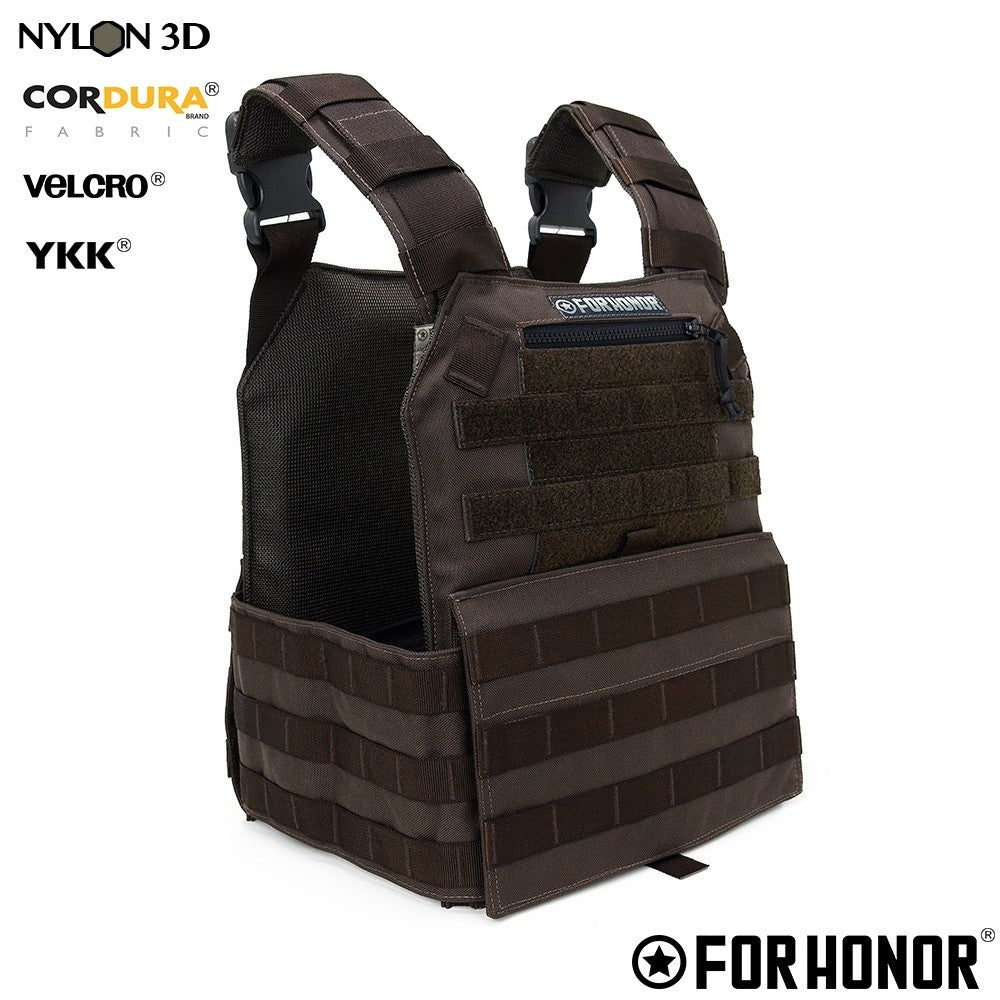 PLATE CARRIER - MARROM