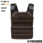 PLATE CARRIER - MARROM