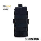 Porta Carregador de FUZIL SIMPLES COM ABA (5.56) - BLACK