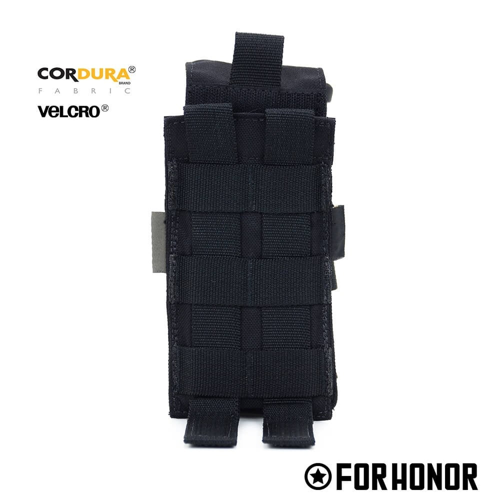 Porta Carregador de FUZIL SIMPLES COM ABA (5.56) - BLACK