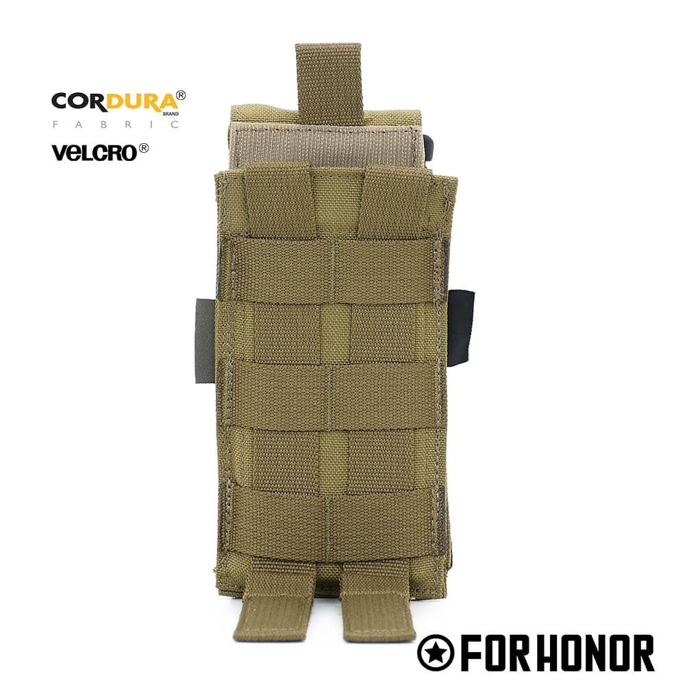 Porta Carregador de FUZIL SIMPLES COM ABA (5.56) - COYOTE