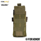 Porta Carregador de FUZIL SIMPLES COM ABA (5.56) - OLIVE DRAB