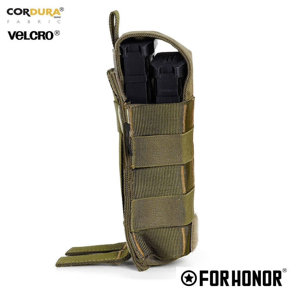 Porta Carregador de FUZIL SIMPLES COM ABA (5.56) - OLIVE DRAB