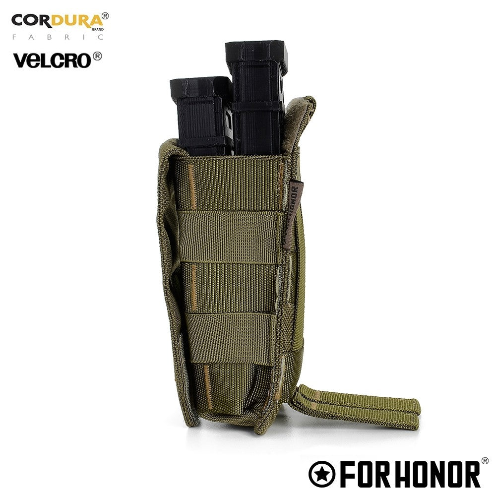 Porta Carregador de FUZIL SIMPLES COM ABA (5.56) - OLIVE DRAB