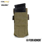 Porta Carregador de FUZIL SIMPLES COM ABA (5.56) - OLIVE DRAB