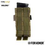 Porta Carregador de FUZIL SIMPLES COM ABA (5.56) - OLIVE DRAB