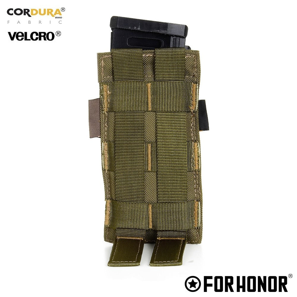 Porta Carregador de FUZIL SIMPLES COM ABA (5.56) - OLIVE DRAB