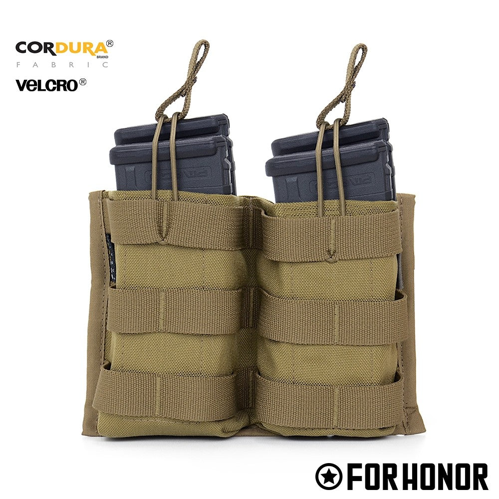 PORTA CARREGADOR FUZIL DUPLO - COYOTE