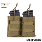 PORTA CARREGADOR FUZIL DUPLO - COYOTE