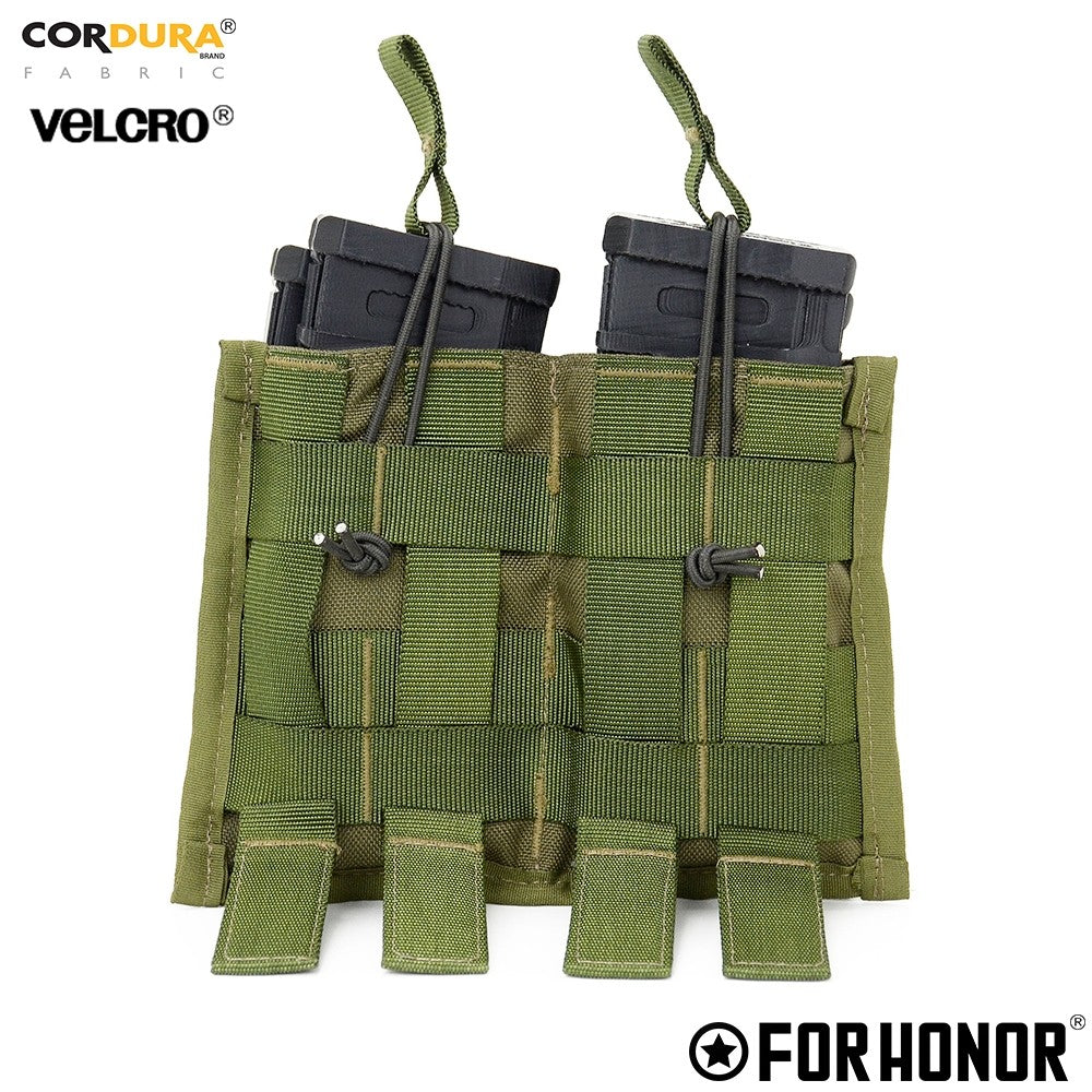 PORTA CARREGADOR FUZIL DUPLO - OLIVE DRAB