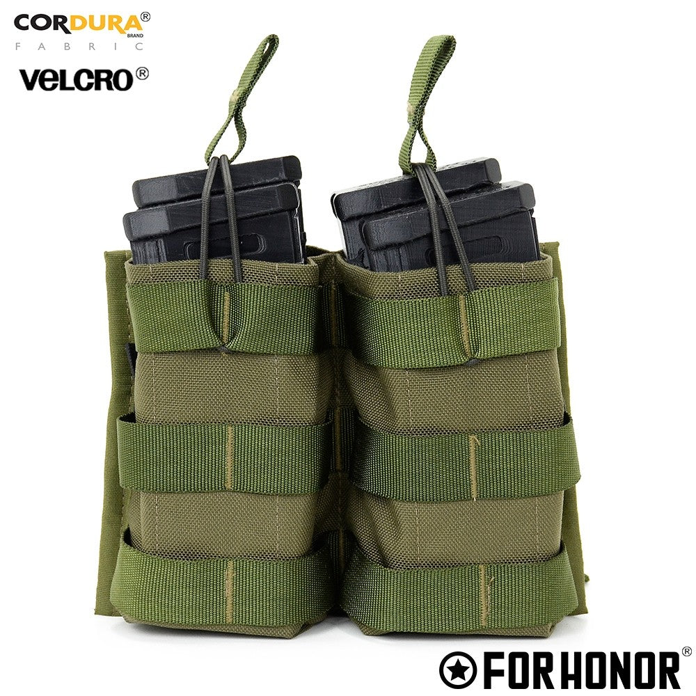 PORTA CARREGADOR FUZIL DUPLO - OLIVE DRAB