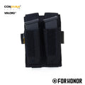 PORTA CARREGADOR PISTOLA DUPLO - BLACK