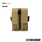 PORTA CARREGADOR PISTOLA DUPLO - COYOTE