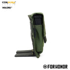 PORTA CARREGADOR PISTOLA DUPLO - OLIVE GREEN