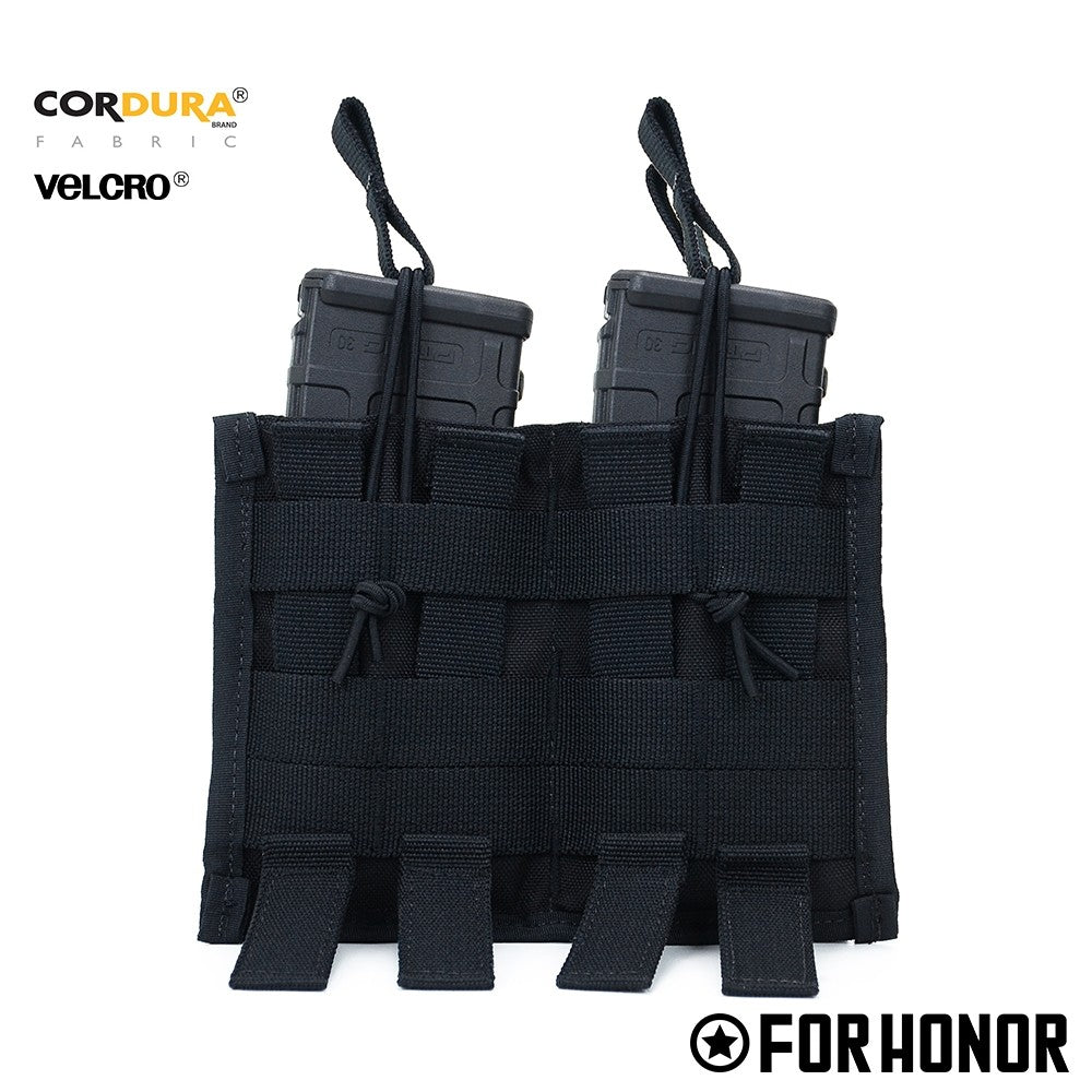 PORTA CARREGADOR FUZIL DUPLO - BLACK