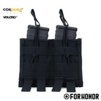 PORTA CARREGADOR FUZIL DUPLO - BLACK
