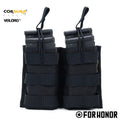 PORTA CARREGADOR FUZIL DUPLO - BLACK