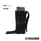 PORTA CARREGADOR DE FUZIL SIMPLES COM ABA (7.62) - BLACK 