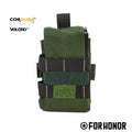 PORTA CARREGADOR DE FUZIL SIMPLES COM ABA (7.62) - OLIVE GREEN