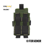 PORTA CARREGADOR DE FUZIL SIMPLES COM ABA (7.62) - OLIVE GREEN