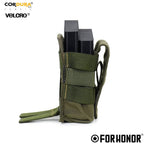 PORTA CARREGADOR DE FUZIL SIMPLES COM ABA (7.62) - OLIVE DRAB