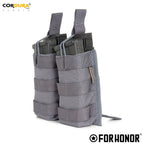 PORTA CARREGADOR FUZIL DUPLO  – CINZA BANDEIRANTE
