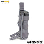 PORTA CARREGADOR FUZIL DUPLO  – CINZA BANDEIRANTE