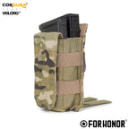 PORTA CARREGADOR DE FUZIL SIMPLES COM ABA (5.56) – CAMUFLADO MULTICAM