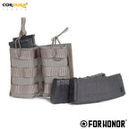 PORTA CARREGADOR FUZIL DUPLO – CINZA BRIGADA