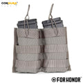 PORTA CARREGADOR FUZIL DUPLO – CINZA BRIGADA
