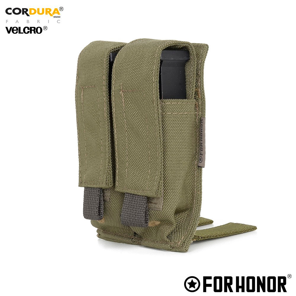 PORTA CARREGADOR PISTOLA DUPLO – OLIVE DRAB