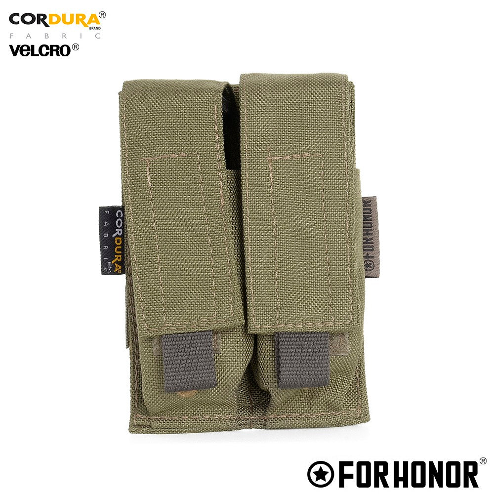PORTA CARREGADOR PISTOLA DUPLO – OLIVE DRAB
